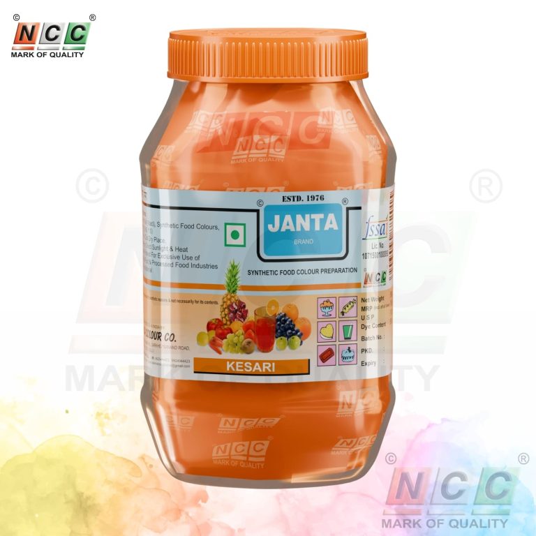 janta brand kesari food colour 500g powder