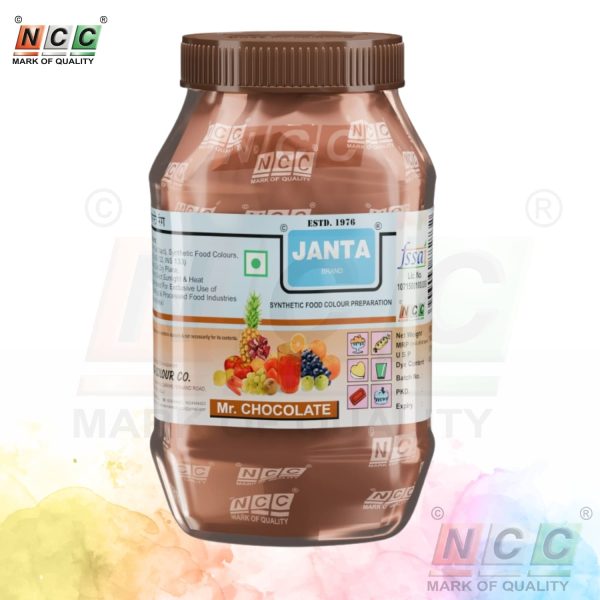 janta brand mr. chocolate food colour 500g powder