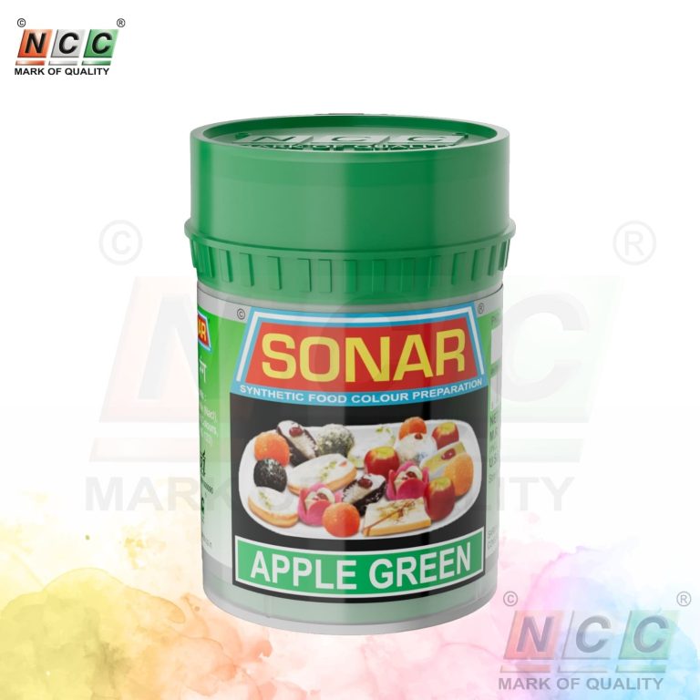 sonar brand apple green food colour 10g powder